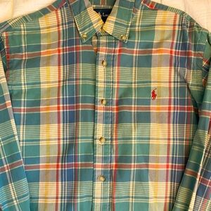 Men’s Custom Fit L Polo Ralph Lauren Button Down